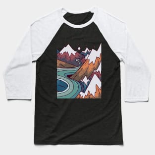 winter river run Baseball T-Shirt